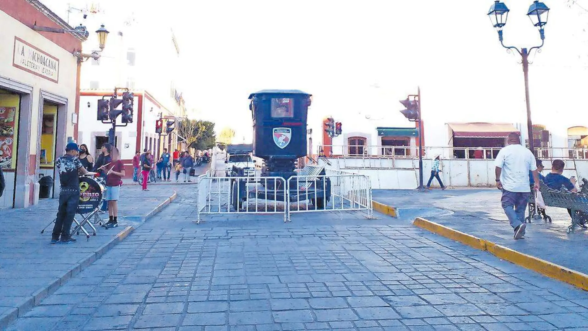 Centro de la cabecera municipal de jerez